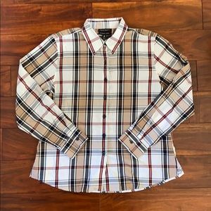 Women’s Foxcroft Plaid Button Up Size 12